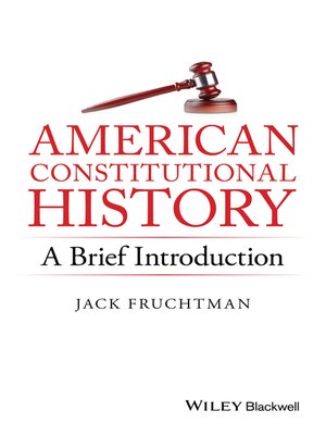 cover image of American Constitutional History